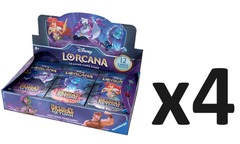 Disney Lorcana Ursula's Return Booster Box CASE (4 Booster Boxes) - AVAILABLE IN-STORE ONLY ON MAY 17TH!